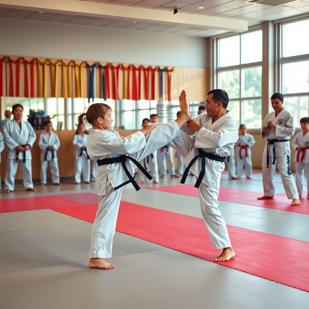 Martial arts uniform fitting