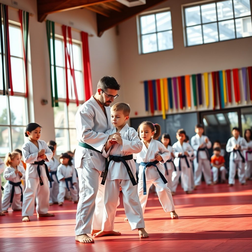 Martial arts training at Beltpath