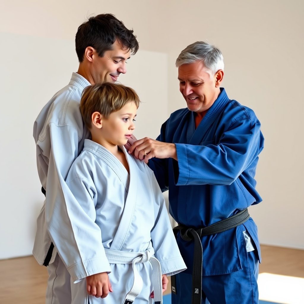 Adult martial arts class