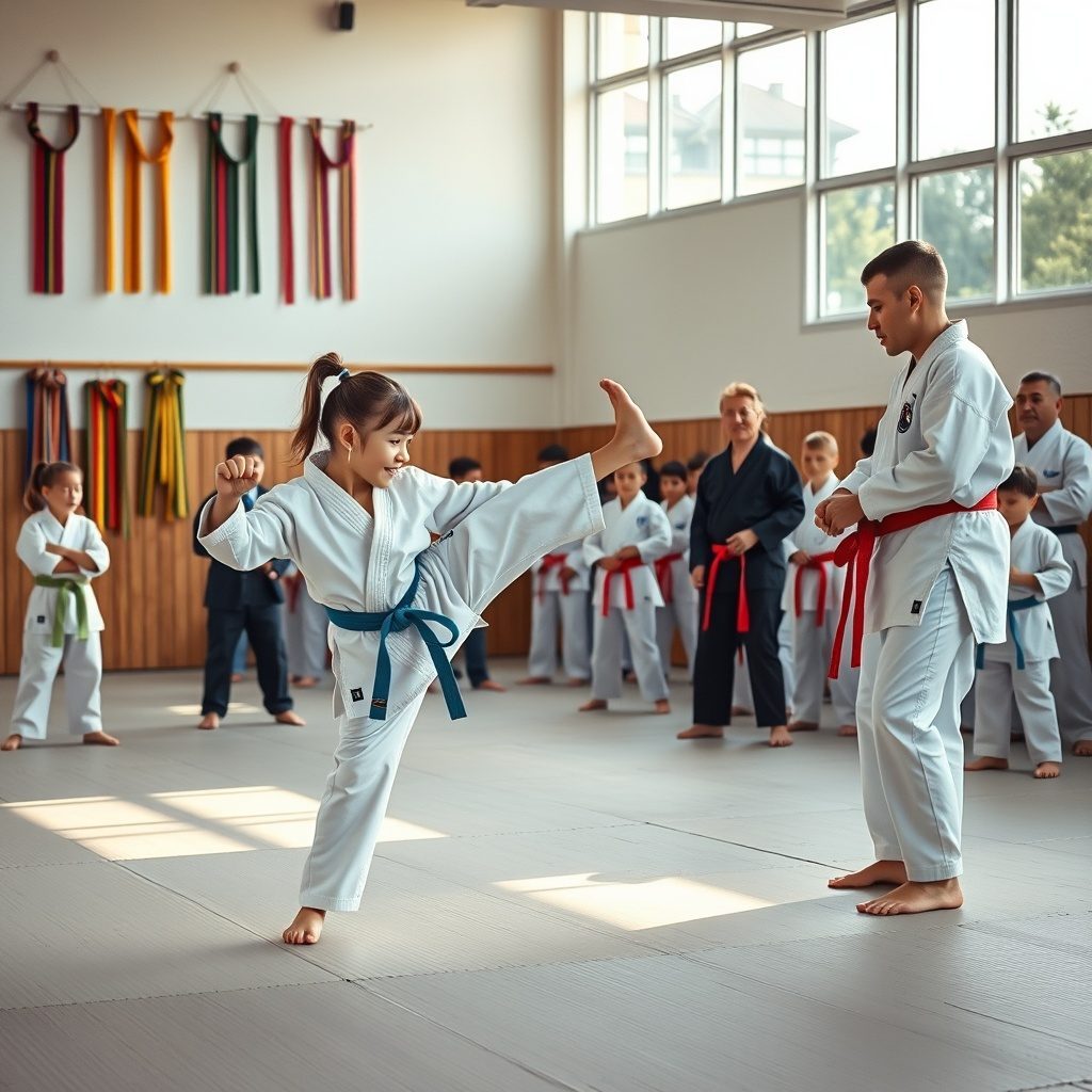 Martial arts training at Beltpath
